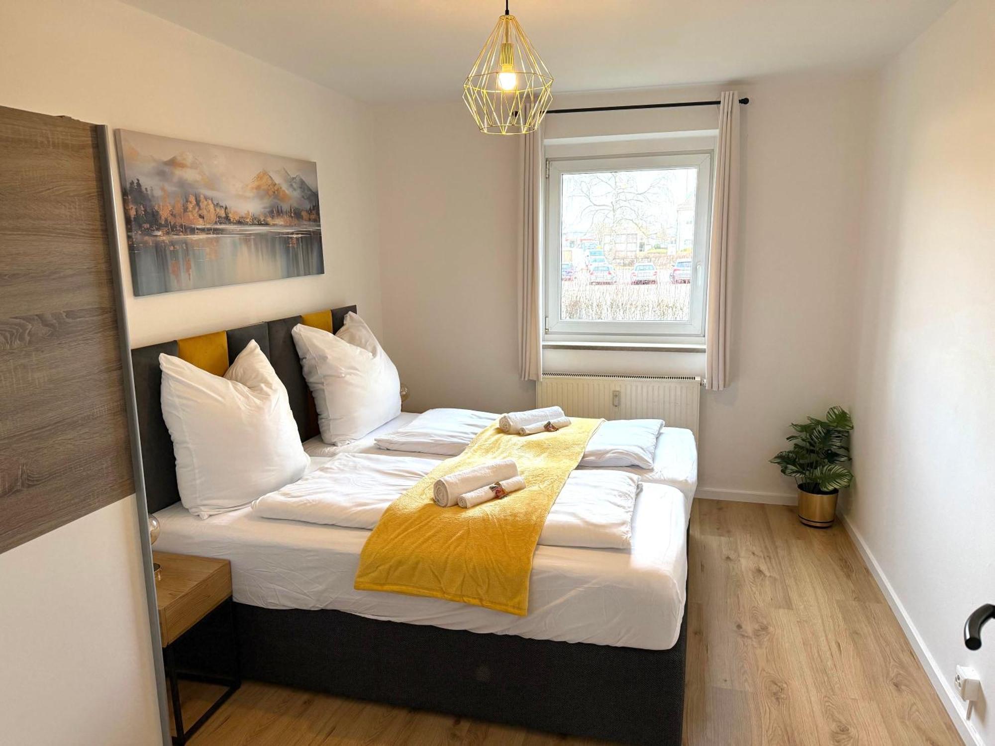Yay - 65M2 Apartment Am Bahnhof - Smart Tv - Internet - Kaffee - Waschmaschine - Trockner Mühldorf エクステリア 写真